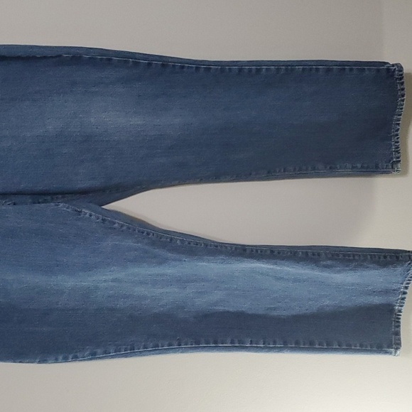 Lands' End jeans women's size 18 blue straight leg fit 3 - Picture 13 of 16